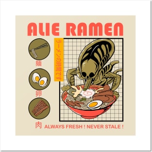 Alie Ramen Posters and Art